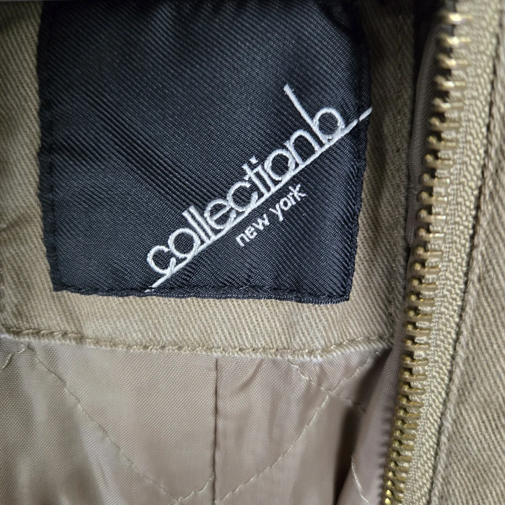 Collection B Women's Utility Jacket in Light Brown - Picture 11 of 14
